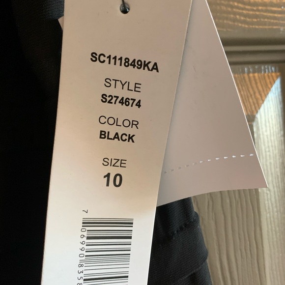 ‼️sale‼️ NWT black dress by scarlet size 10 cocktail - Picture 8 of 9